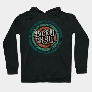 Buddy Holly // Retro Circle Crack Vintage Hoodie